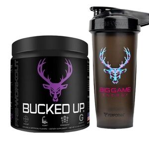 Bucked up Shaker with Pre Work Out